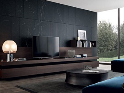 Quelle est la taille du meuble TV dans le salon?